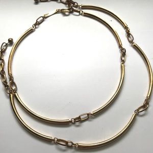 Gold chain necklace